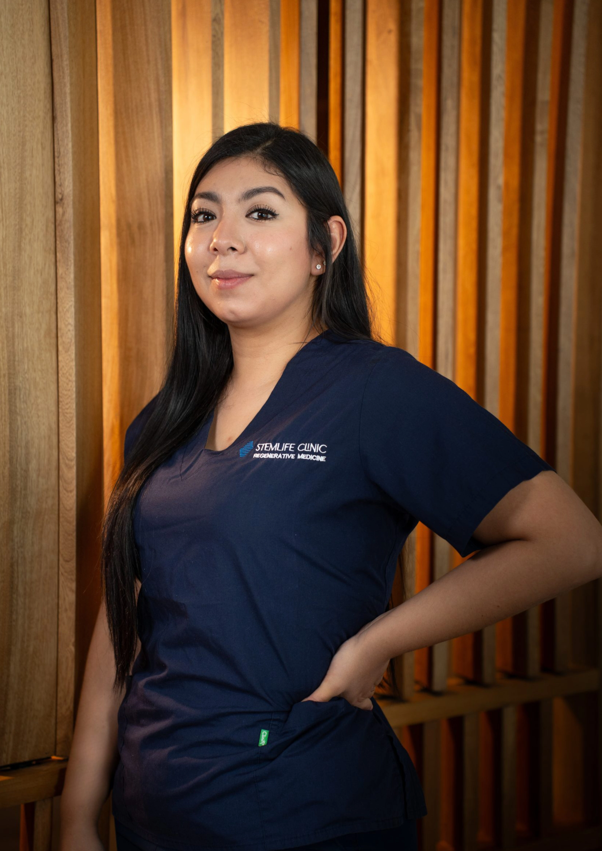 Retrato de Clara Ramírez, enfermería