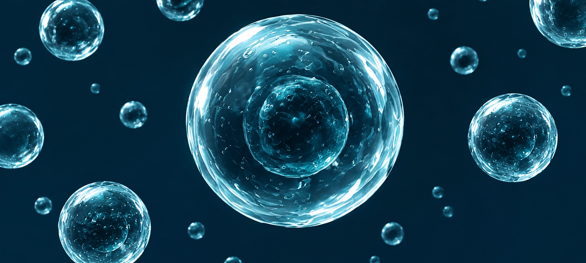 Célula madre de tejido de cordón umbilical vista al microscopio